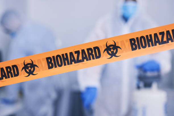 Professional Blood Cleanup technician working in Narberth, PA